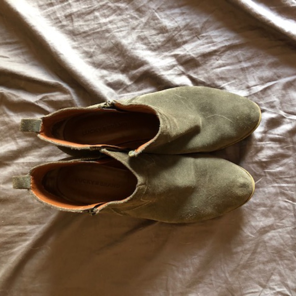 Lucky Brand Size 11 Booties - Picture 2 of 5
